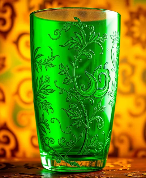 green glass