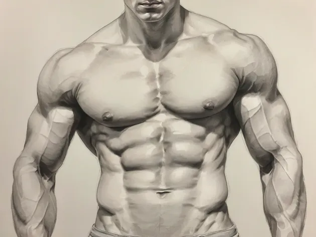 male body drawing