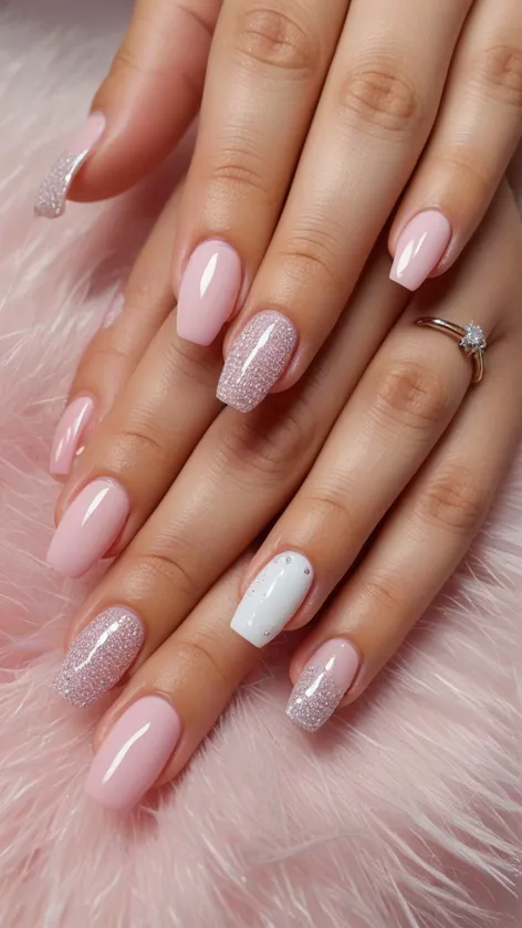 french acrylic nails