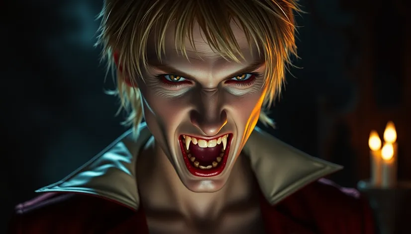 blonde vampire male