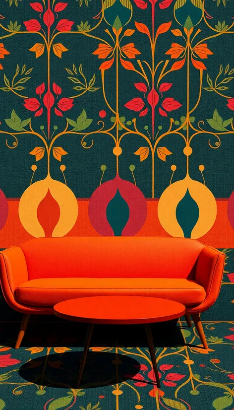 mid century modern wallpaper