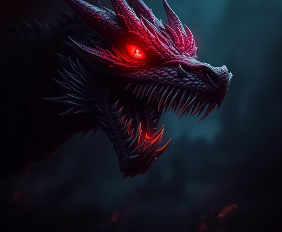 scary dragon images