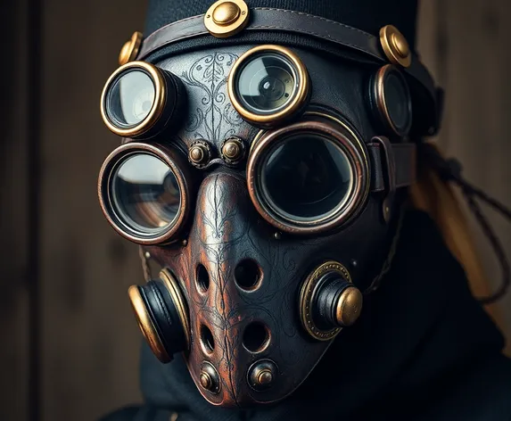 steampunk plague doctor mask