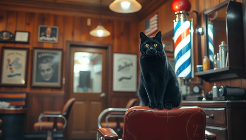 black cat barbershop