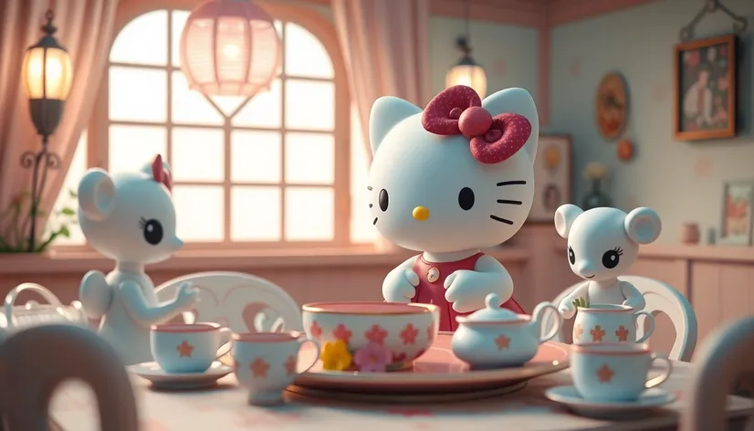 hello kitty tea oarty