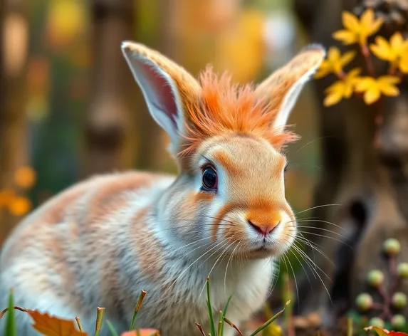 rabbit red hair