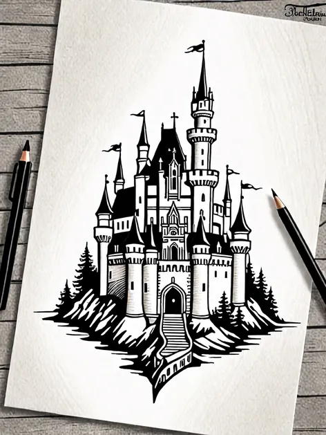 castle tattoo