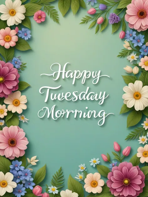 happy tuesday morning