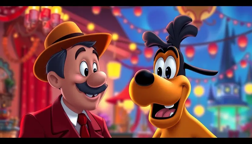 walt disney and goofy