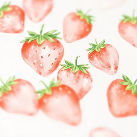 strawberry drawings