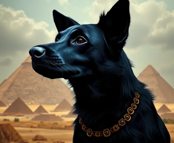 egyptian black dog