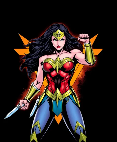 wonder woman symbol