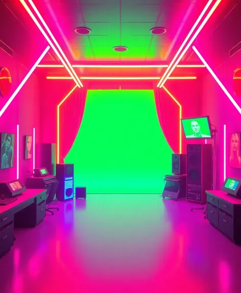 retrowave green screen gifs