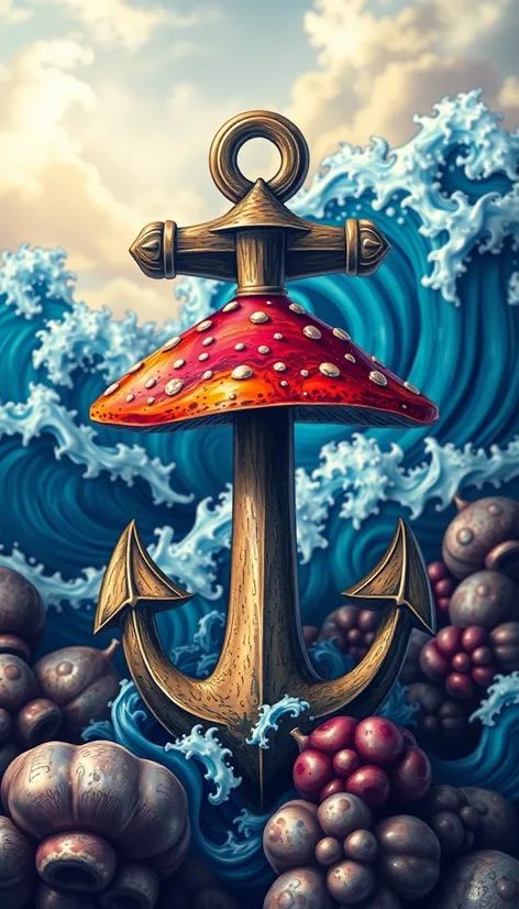 mushroom anchor