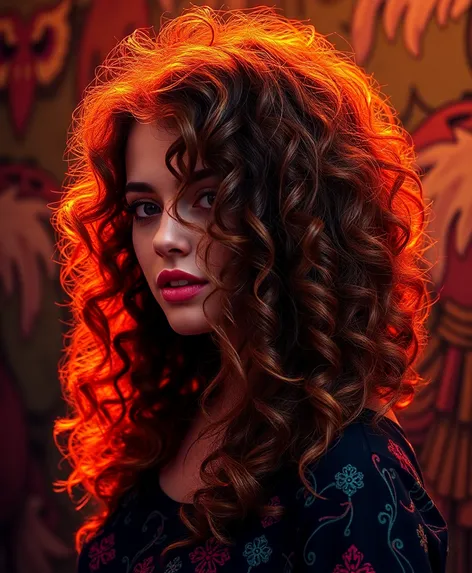 mid length curly hairstyles