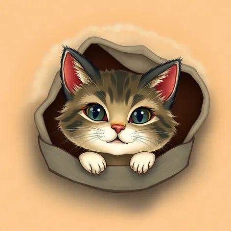 cat in the bag