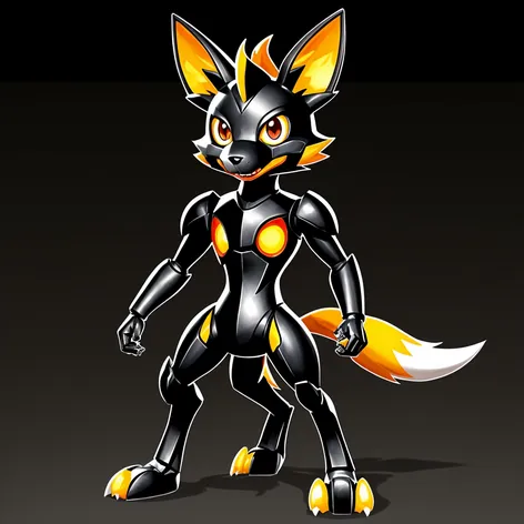 Steel/Fire Type fox called