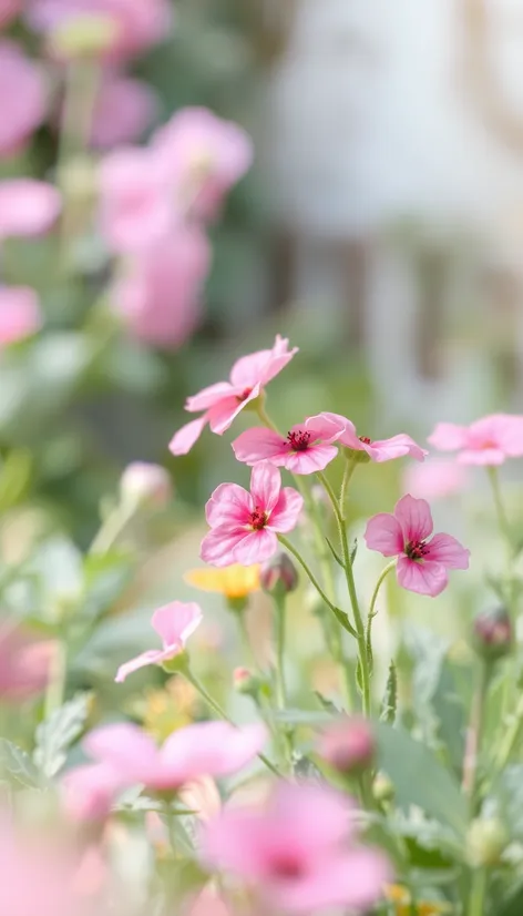 pink flowers