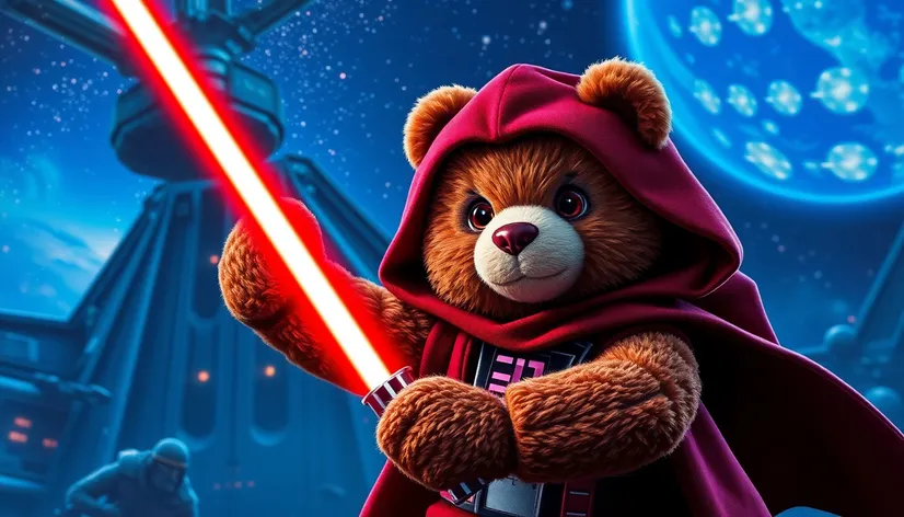 teddy bear star wars