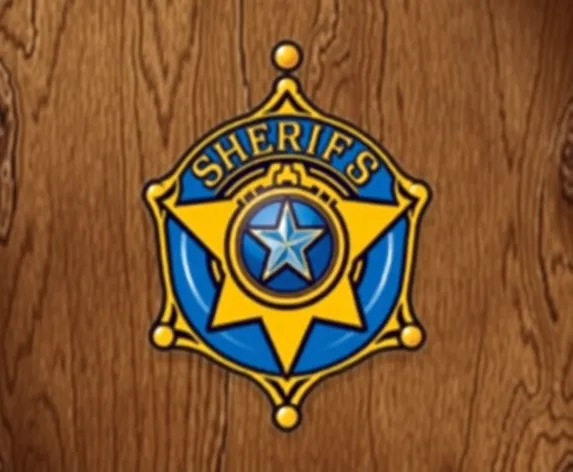 printable sheriffs badge realistic