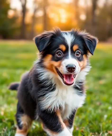 austrailian shephered puppy mix