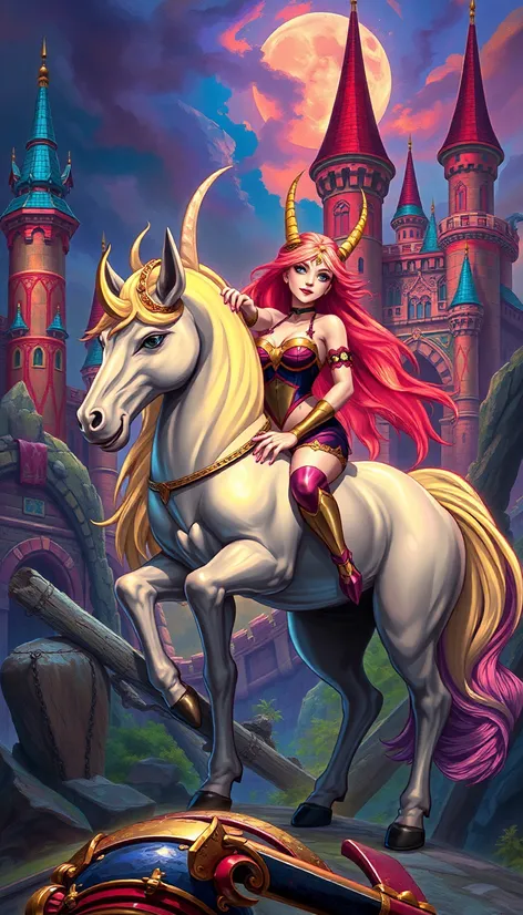 female centaur fantasy art