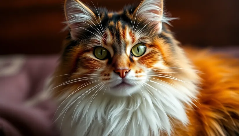 calico long haired