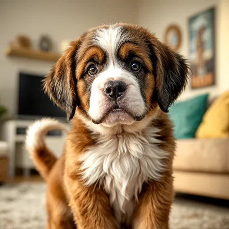 saint bernard puppy