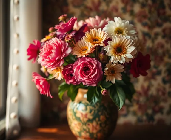 flowers in vase