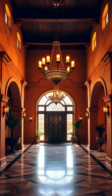 southwest mansion foyer