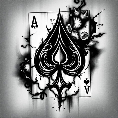 ace of spades tattoo