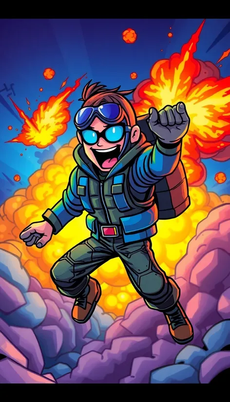 cartoon bomber