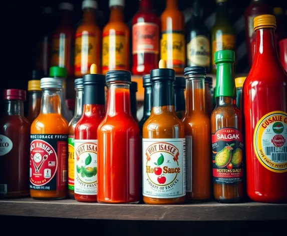 hot sauce bottles