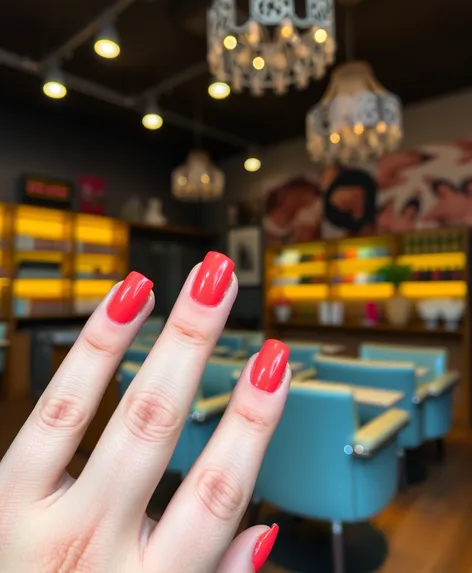 nail polish coral colours