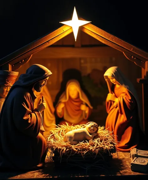 baby jesus manger