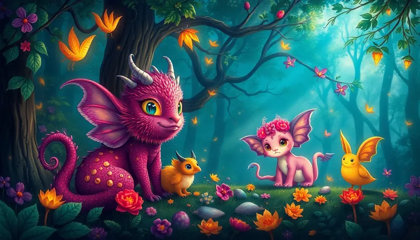 adorable fantasy creatures