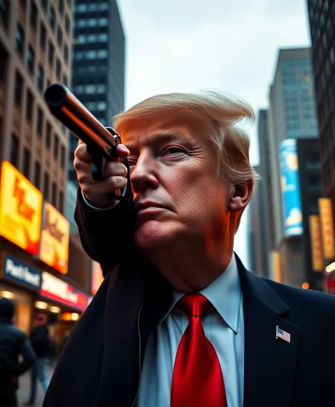 trump shooting slow motion