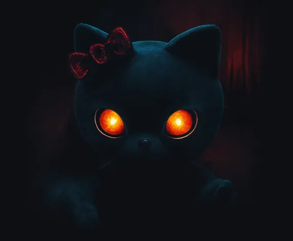 creepy hello kitty