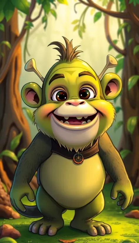 shrek monkey