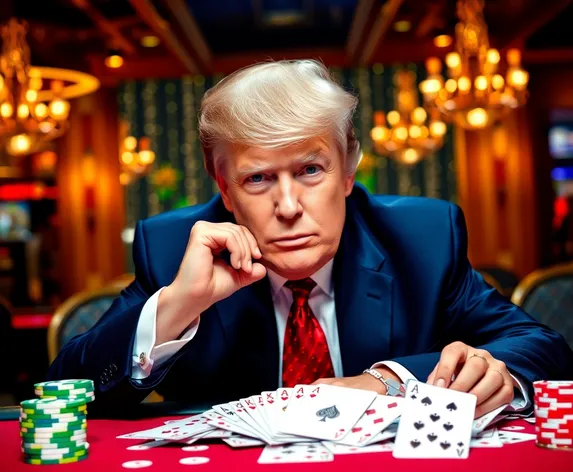 trump playing cards