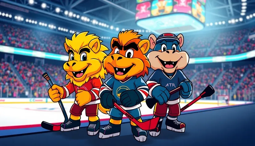 hockey mascots