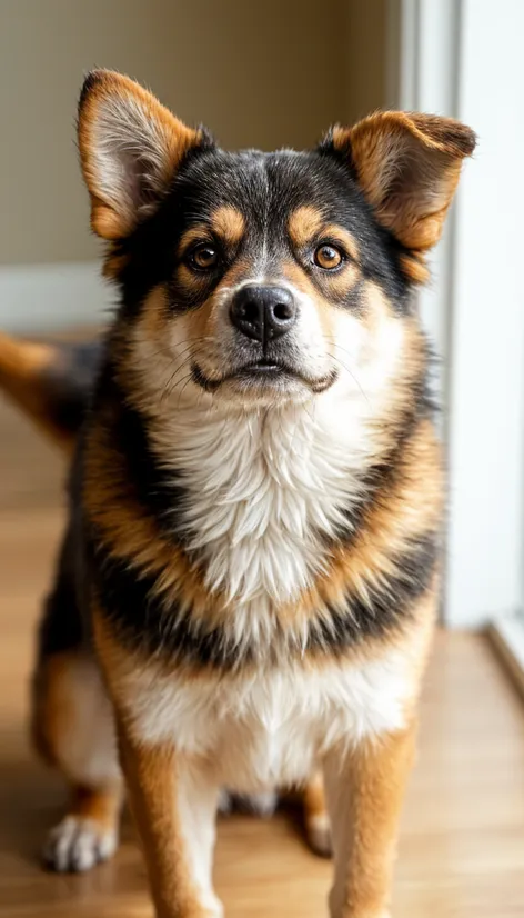 shiba german shepherd mix