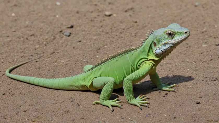 baby iguana