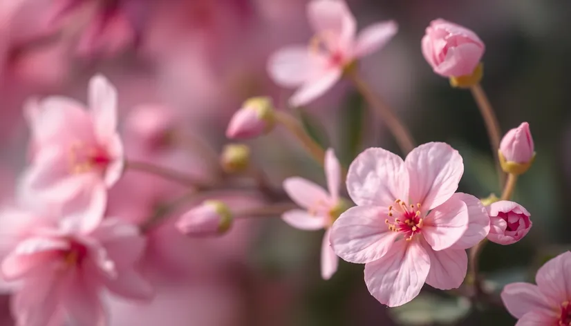 flores rosadas