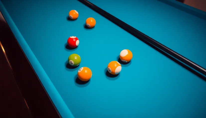 pool table photo angles