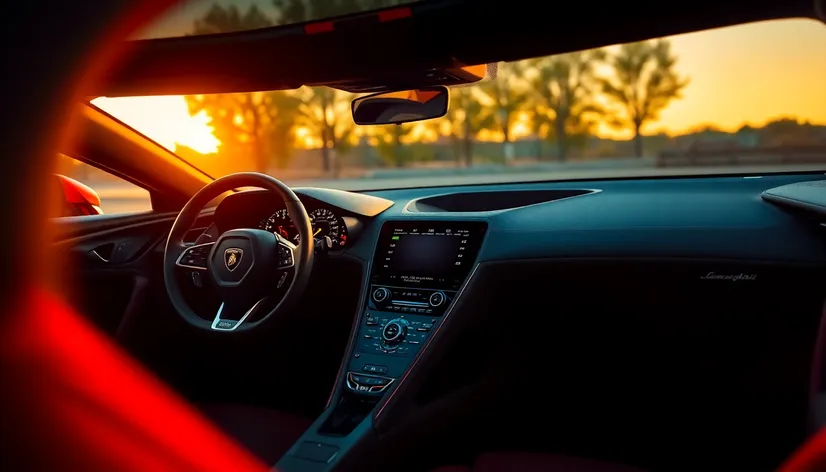 inside a lamborghini veneno