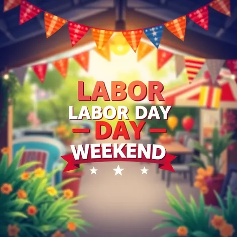 labor day weekend clipart