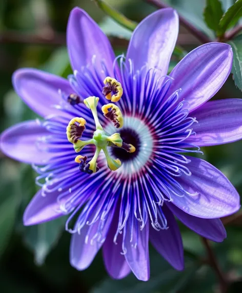 blue passion flower