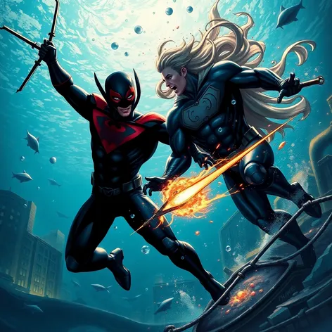 black manta vs aquaman