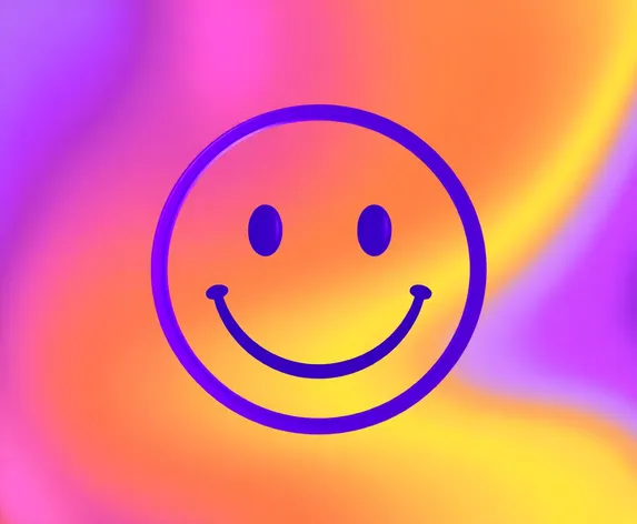 purple smiley face transparent